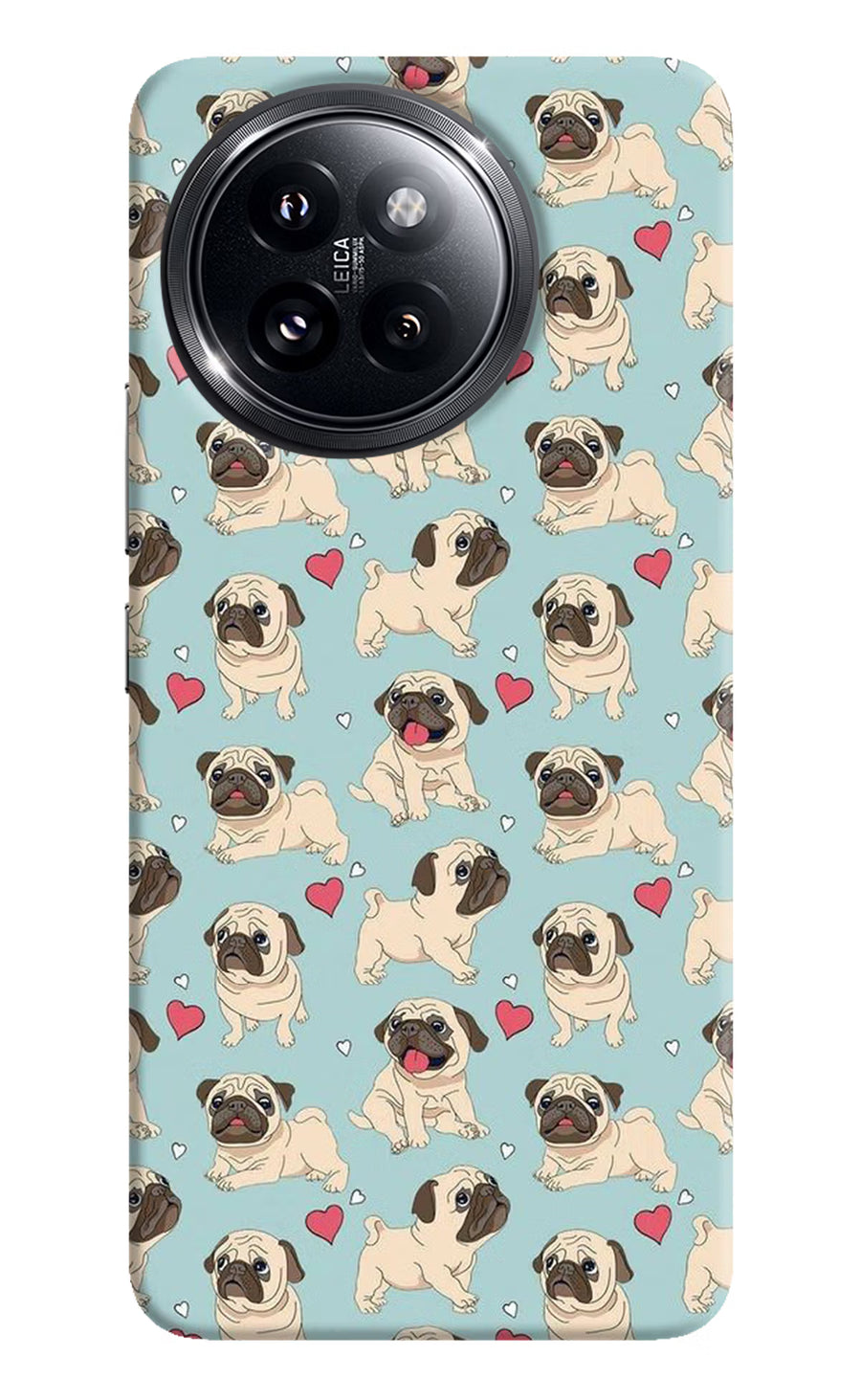 Pug Dog Xiaomi 14 Civi Back Cover, Hard case