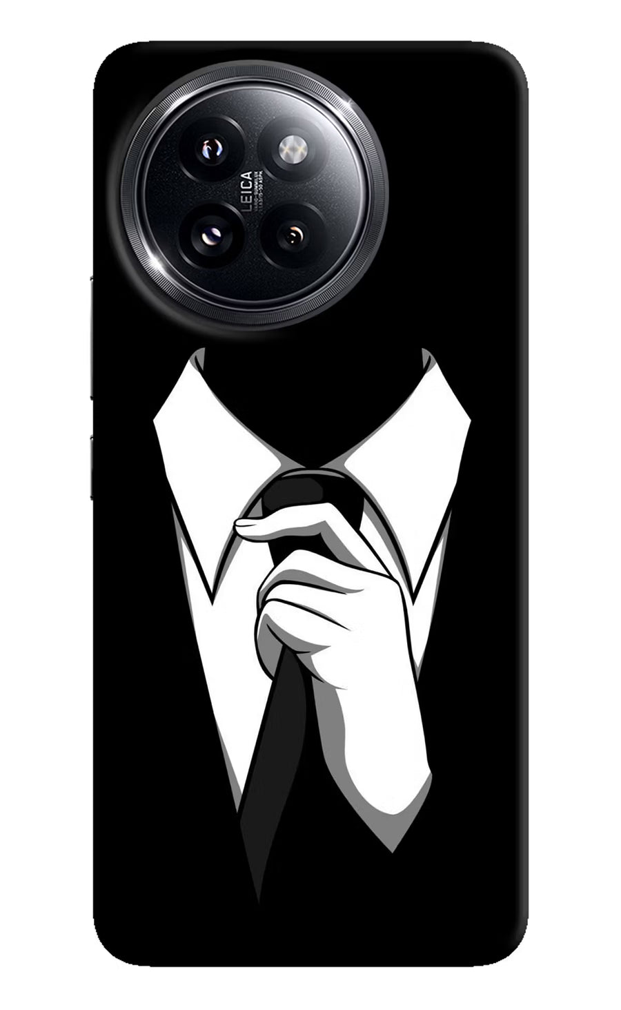 Black Tie Xiaomi 14 Civi Back Cover, Hard case