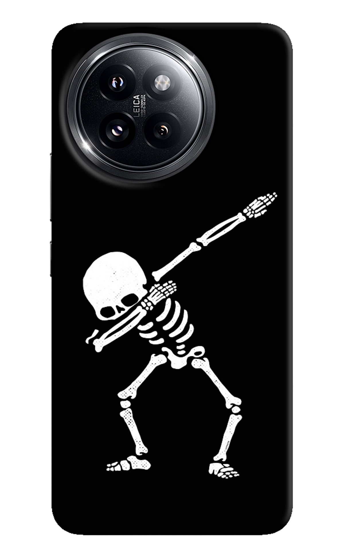 Dabbing Skeleton Art Xiaomi 14 Civi Back Cover