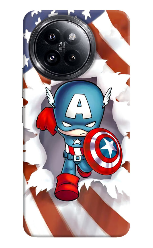 Captain America Xiaomi 14 Civi Hard Case Back Cover by Casekaro