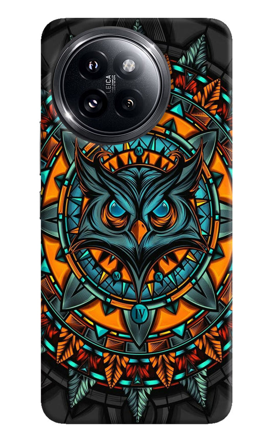 Angry Owl Art Xiaomi 14 Civi Hard Case Back Cover by Casekaro