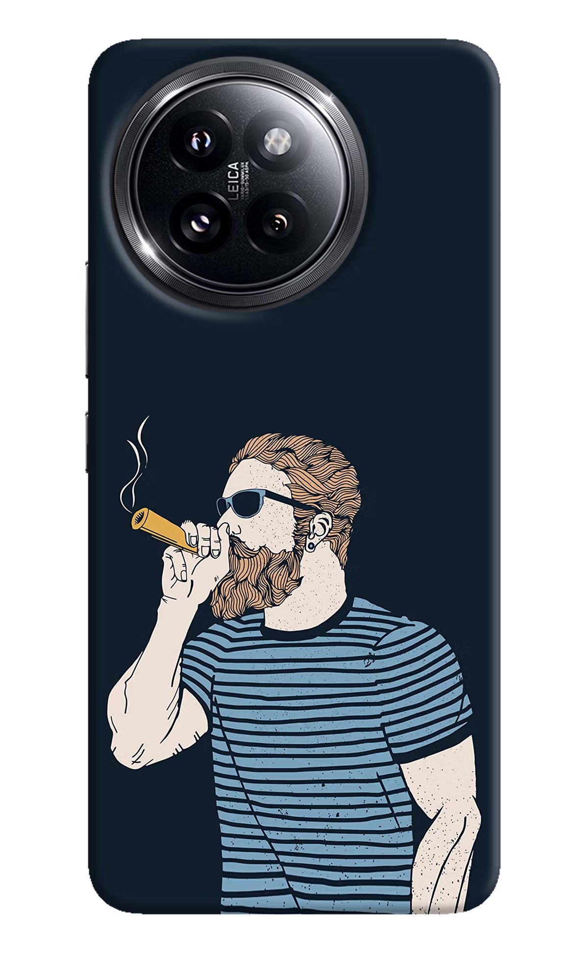 Smoking Xiaomi 14 Civi Hard Case Back Cover by Casekaro