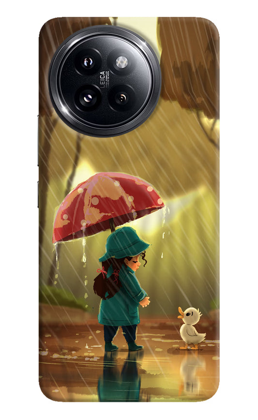 Rainy Day Xiaomi 14 Civi Hard Case Back Cover by Casekaro
