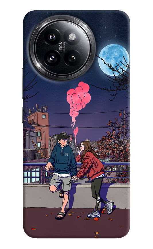 Chilling Couple Xiaomi 14 Civi Hard Case Back Cover by Casekaro