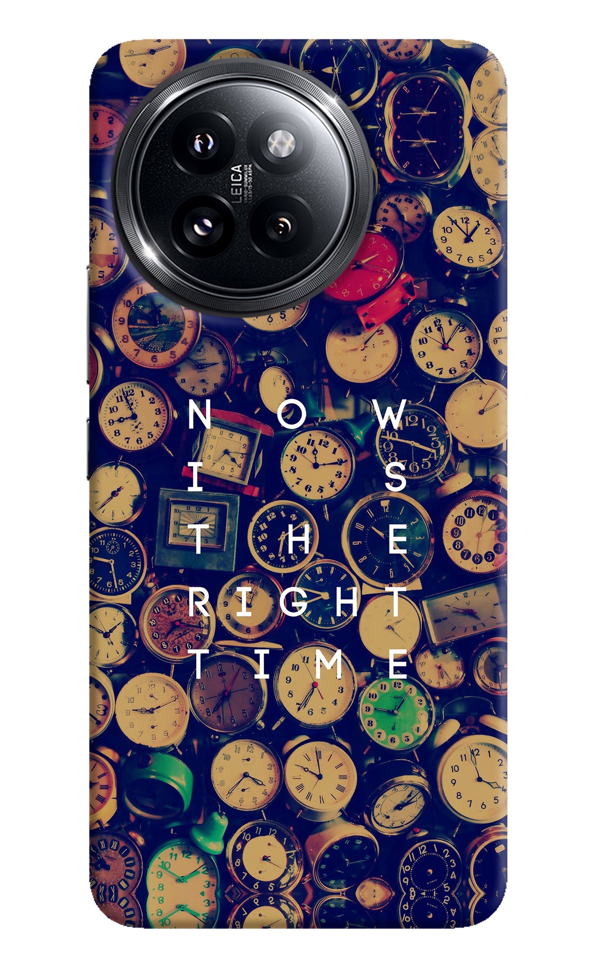 Now is the Right Time Quote Xiaomi 14 Civi Back Cover