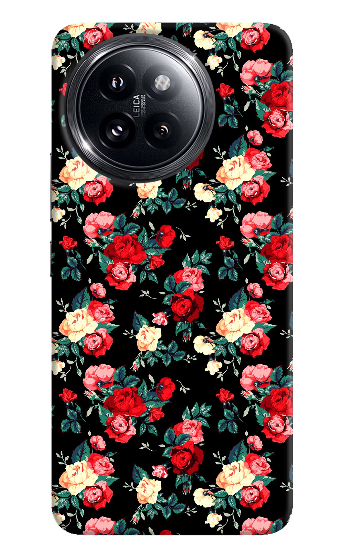 Rose Pattern Xiaomi 14 Civi Hard Case Back Cover by Casekaro