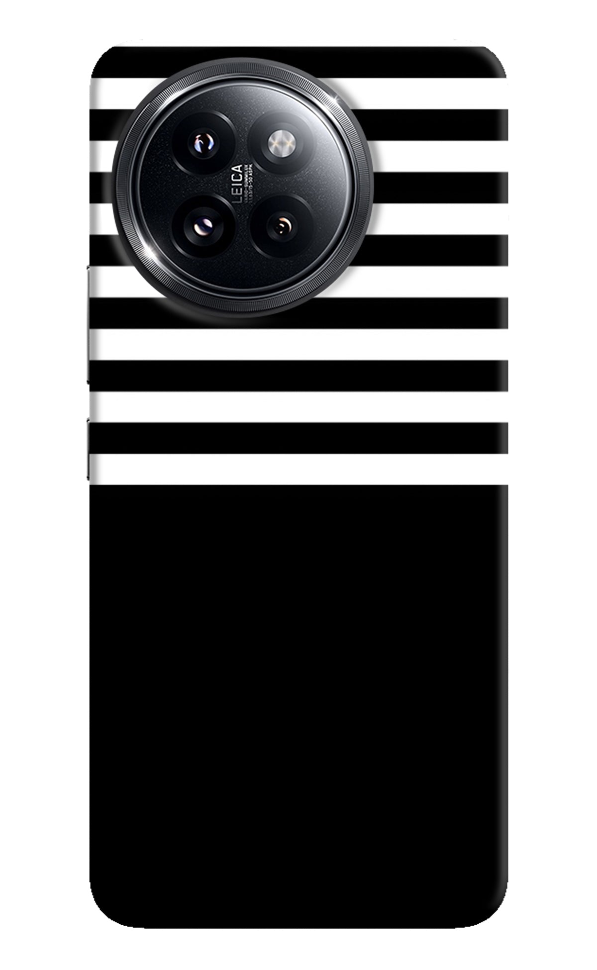 Black and White Print Xiaomi 14 Civi Back Cover