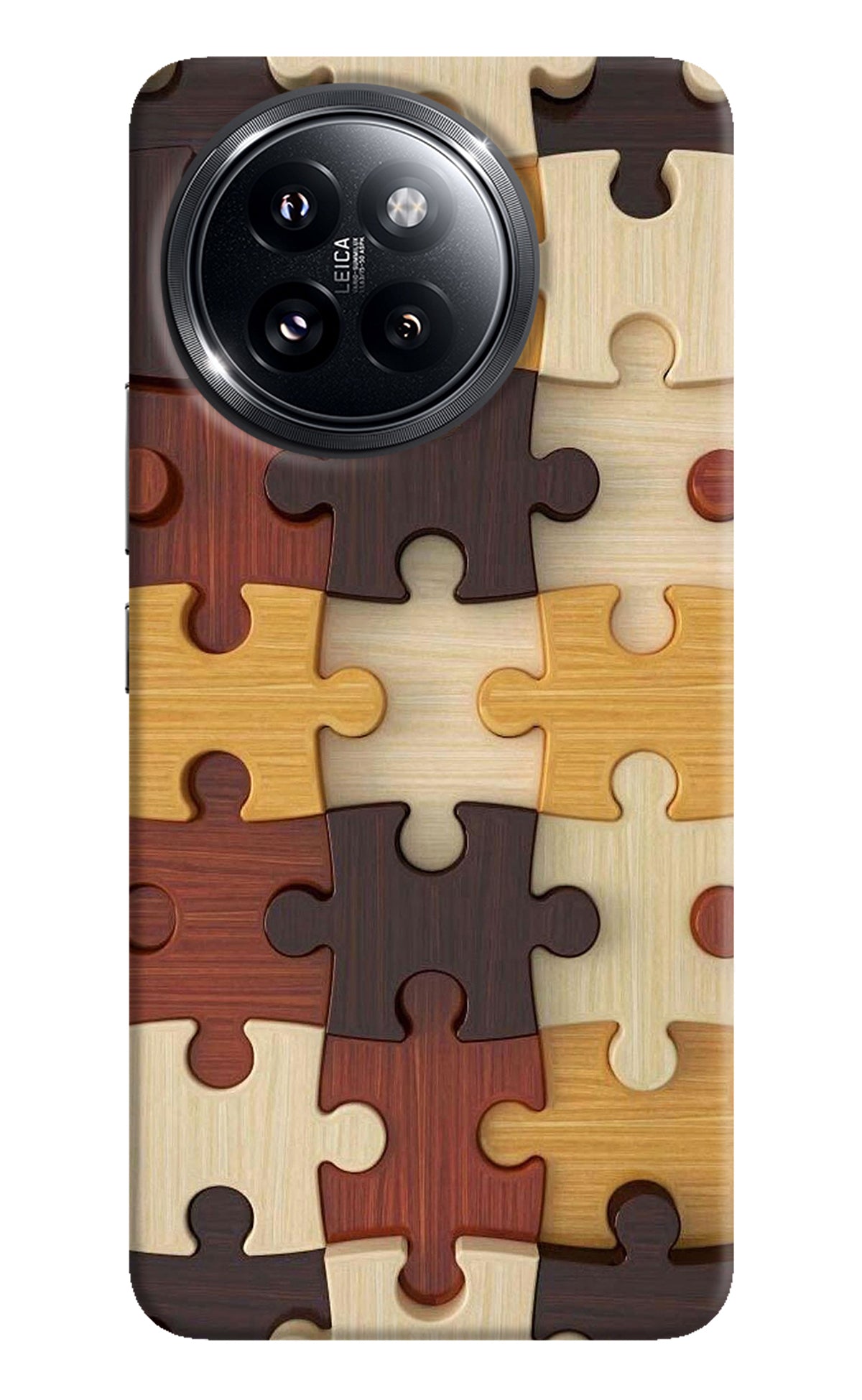 Wooden Puzzle Xiaomi 14 Civi Back Cover