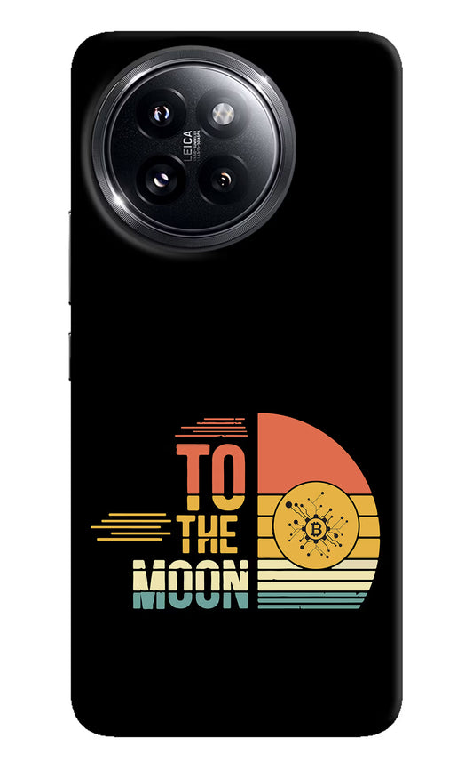 To the Moon Xiaomi 14 Civi Hard Case Back Cover by Casekaro