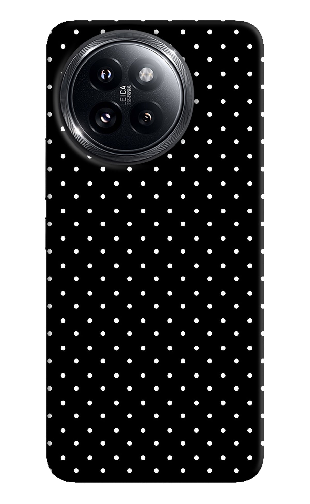 White Dots Xiaomi 14 Civi Back Cover