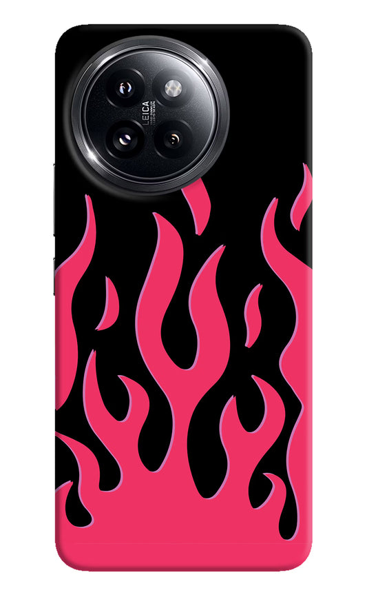 Fire Flames Xiaomi 14 Civi Hard Case Back Cover by Casekaro