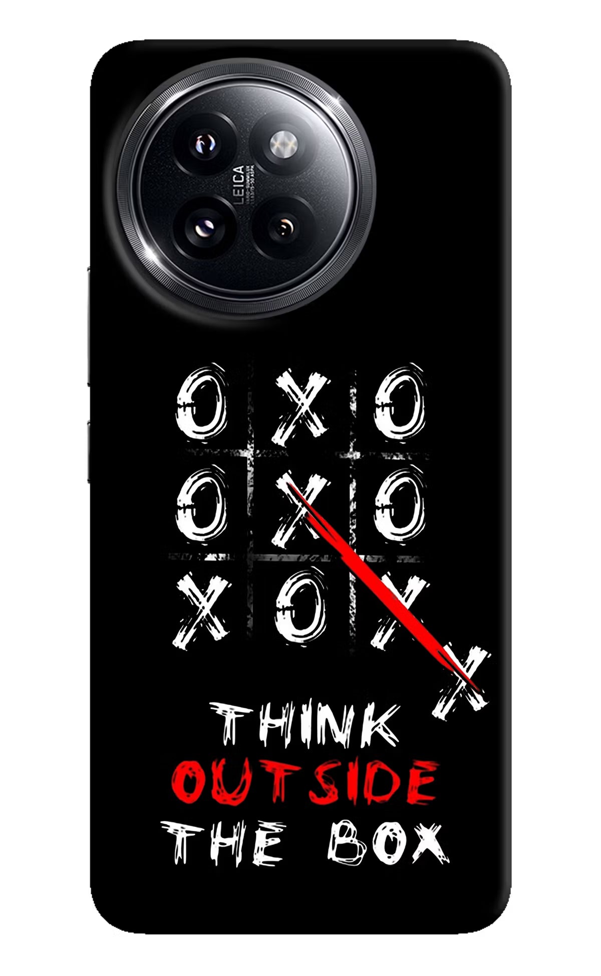 Think out of the BOX Xiaomi 14 Civi Hard Case Back Cover by Casekaro