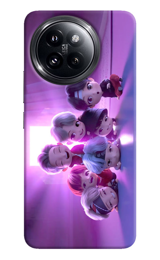BTS Chibi Xiaomi 14 Civi Hard Case Back Cover by Casekaro