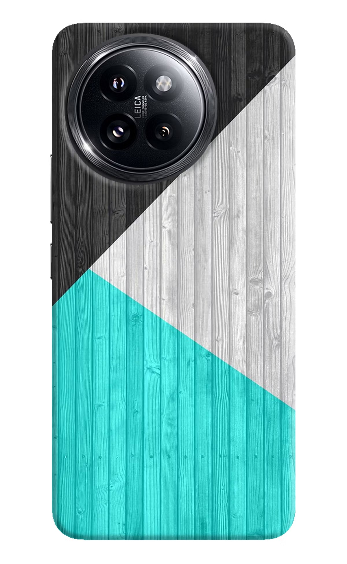 Wooden Abstract Xiaomi 14 Civi Hard Case Back Cover by Casekaro