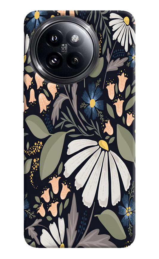 Flowers Art Xiaomi 14 Civi Hard Case Back Cover by Casekaro