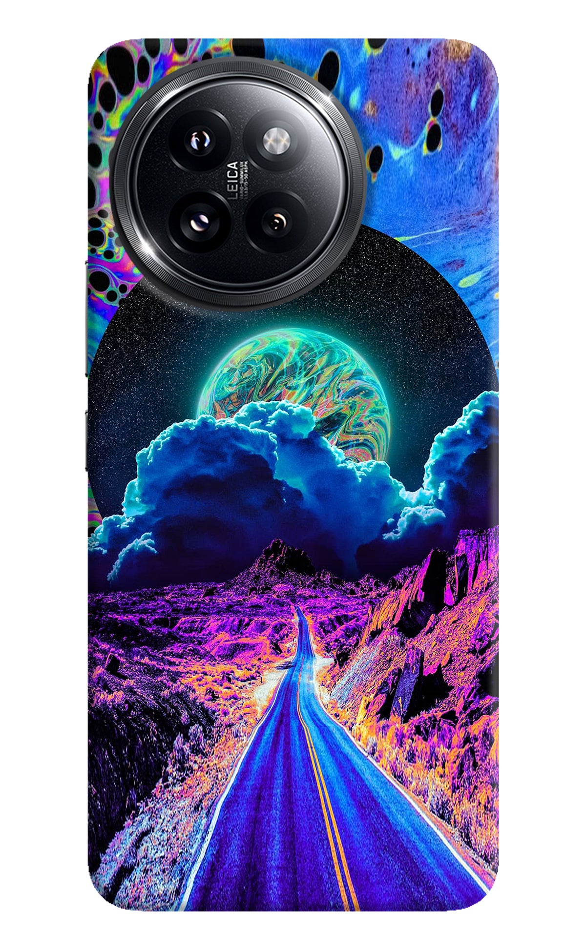 Psychedelic Painting Xiaomi 14 Civi Back Cover