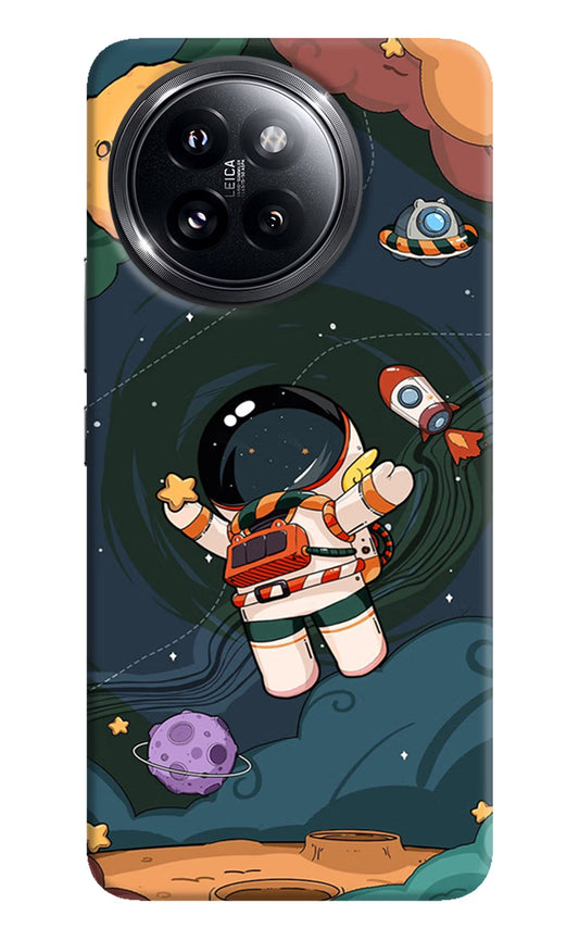 Cartoon Astronaut Xiaomi 14 Civi Hard Case Back Cover by Casekaro
