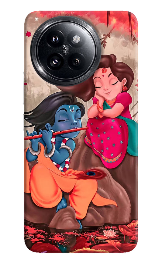 Radhe Krishna Xiaomi 14 Civi Hard Case Back Cover by Casekaro
