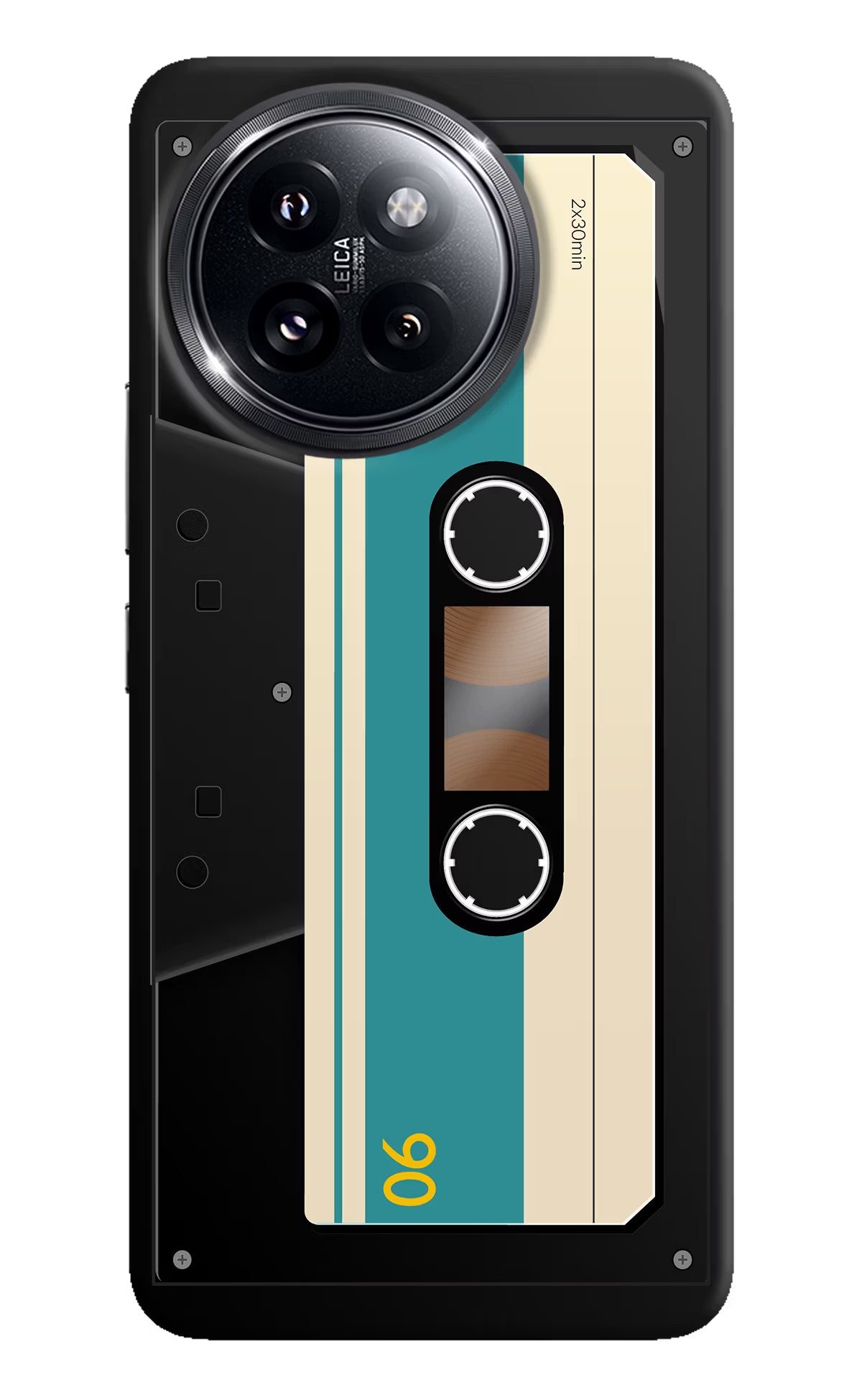 Cassette Xiaomi 14 Civi Hard Case Back Cover by Casekaro