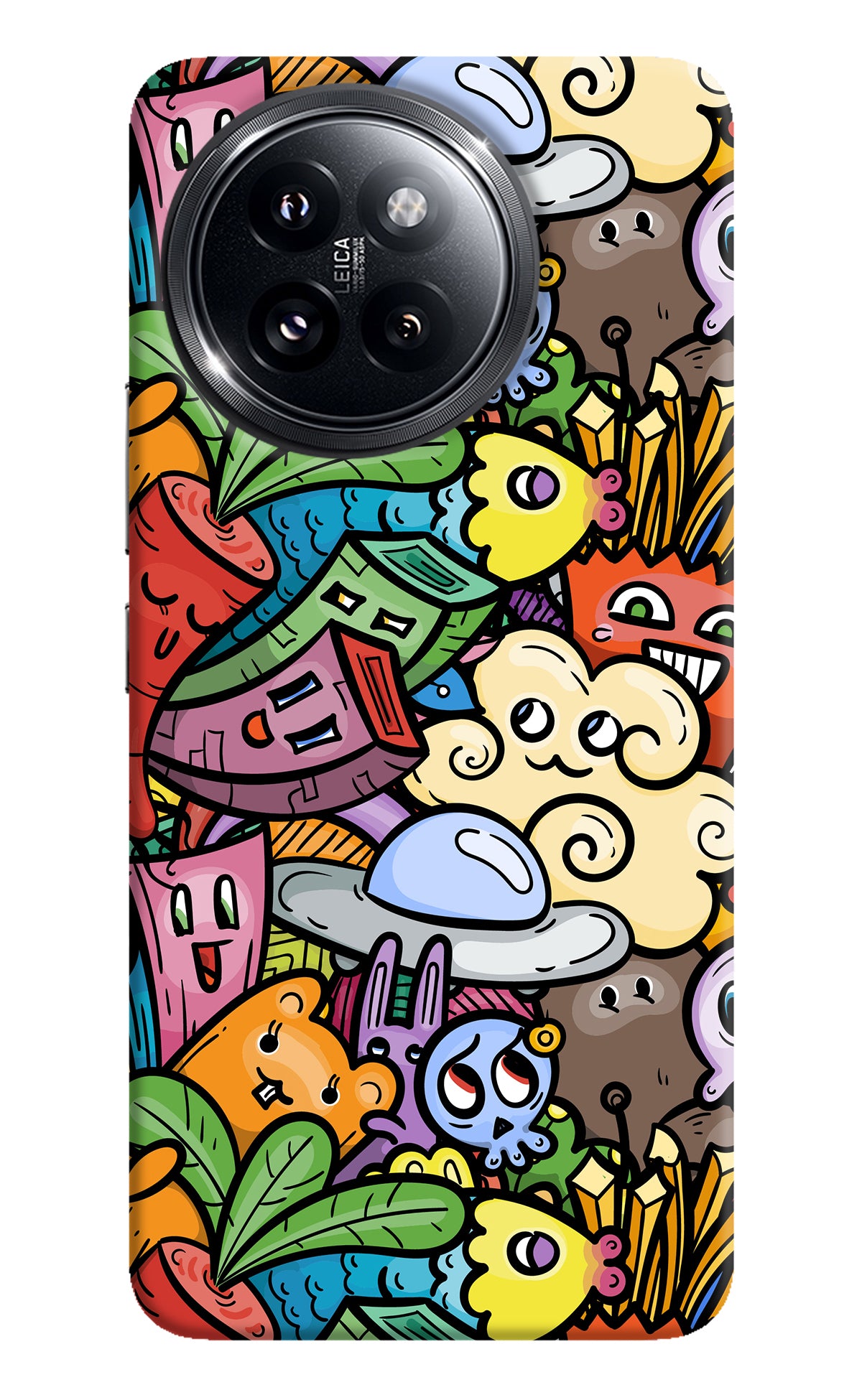 Veggie Doodle Xiaomi 14 Civi Back Cover