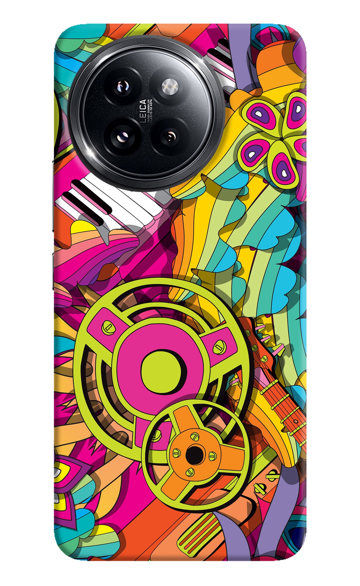 Music Doodle Xiaomi 14 Civi Back Cover