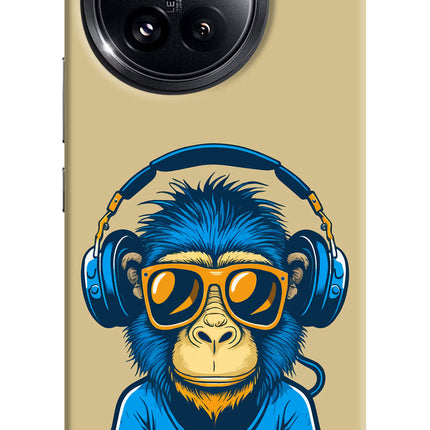 Monkey Headphone Xiaomi 14 Civi Hard Case Back Cover by Casekaro