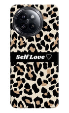 Leopard Print Self Love Xiaomi 14 Civi Hard Case Back Cover by Casekaro