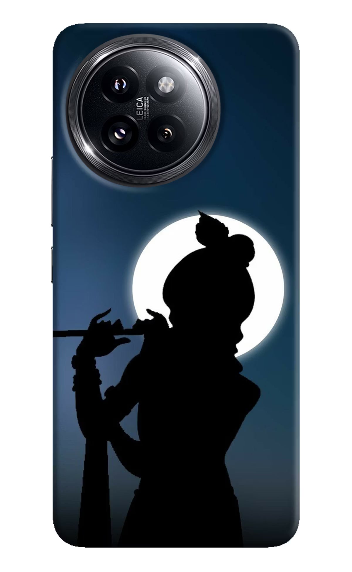 Shri Krishna Silhouette Xiaomi 14 Civi Hard Case Back Cover by Casekaro