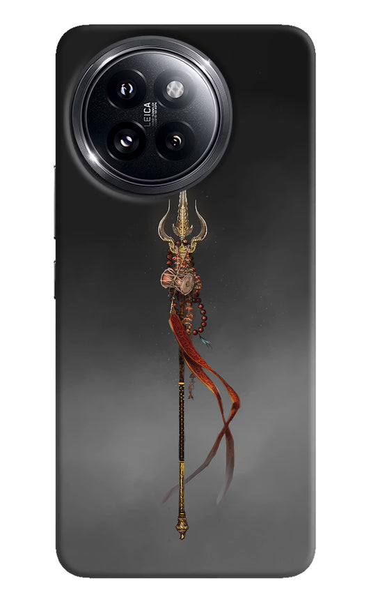 Shiv Trishul Xiaomi 14 Civi Hard Case Back Cover by Casekaro