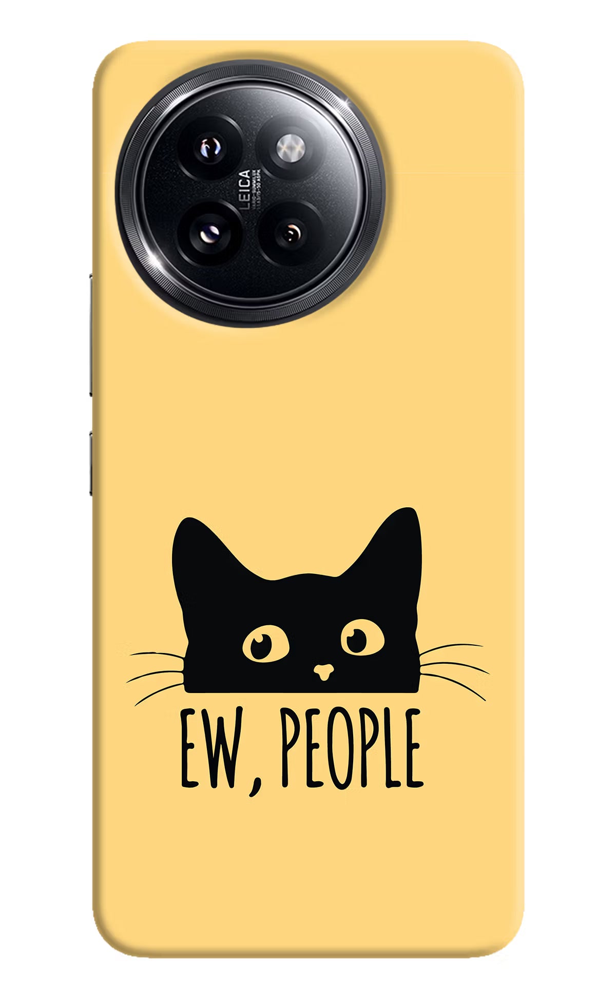 Ew People Catitude Xiaomi 14 Civi Hard Case Back Cover by Casekaro