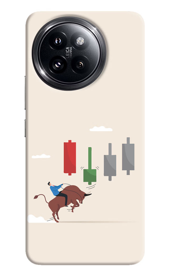 Bull Trading Momentum Xiaomi 14 Civi Hard Case Back Cover by Casekaro