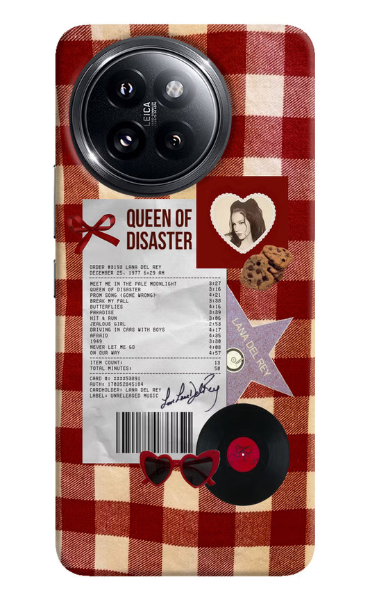 Queen of Disaster Xiaomi 14 Civi Hard Case Back Cover by Casekaro