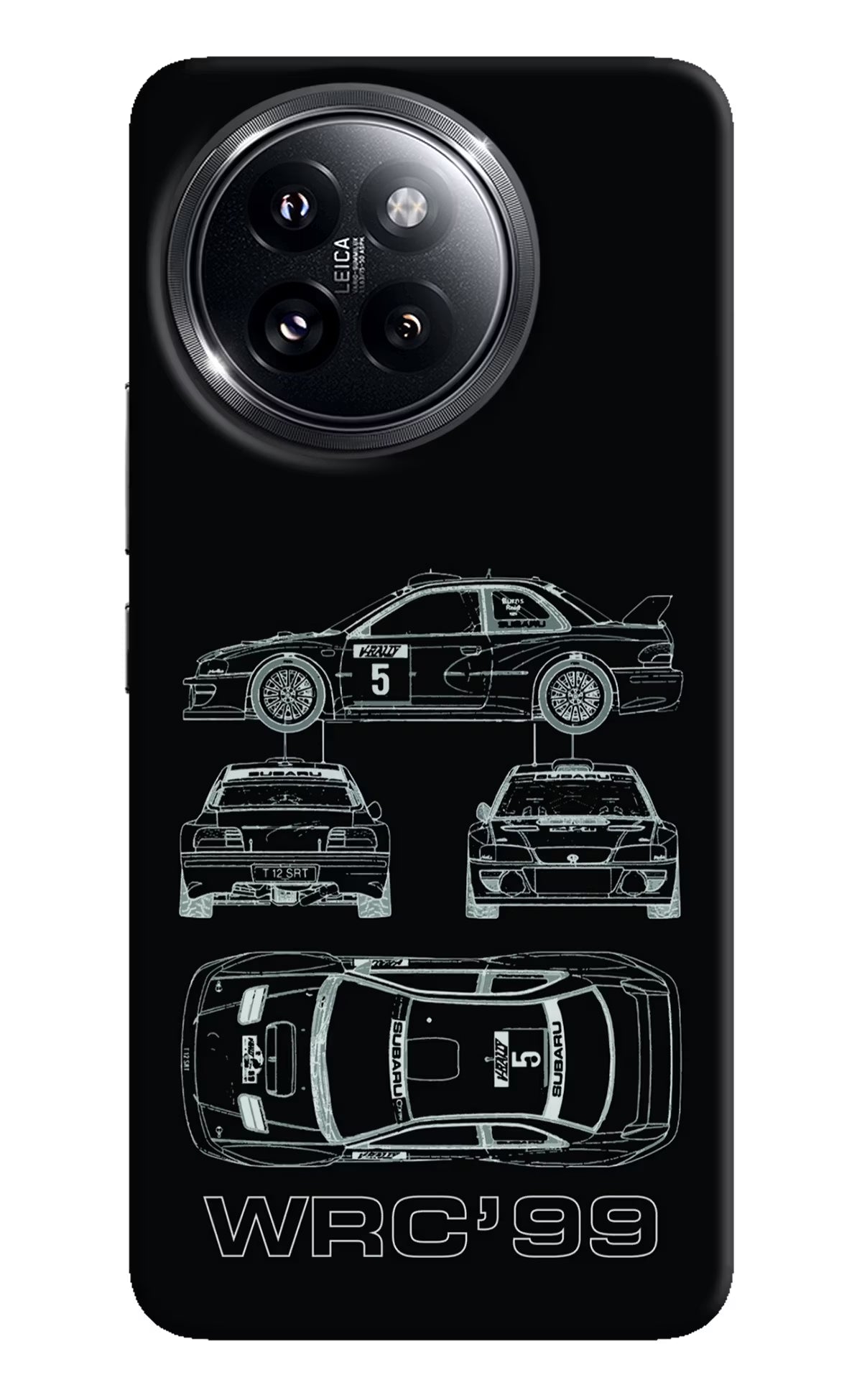 WRC'99 Xiaomi 14 Civi Hard Case Back Cover by Casekaro