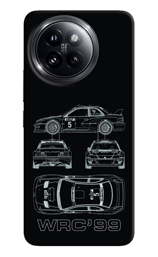 WRC'99 Xiaomi 14 Civi Hard Case Back Cover by Casekaro