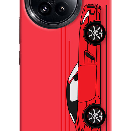 Red Velocity Xiaomi 14 Civi Hard Case Back Cover by Casekaro