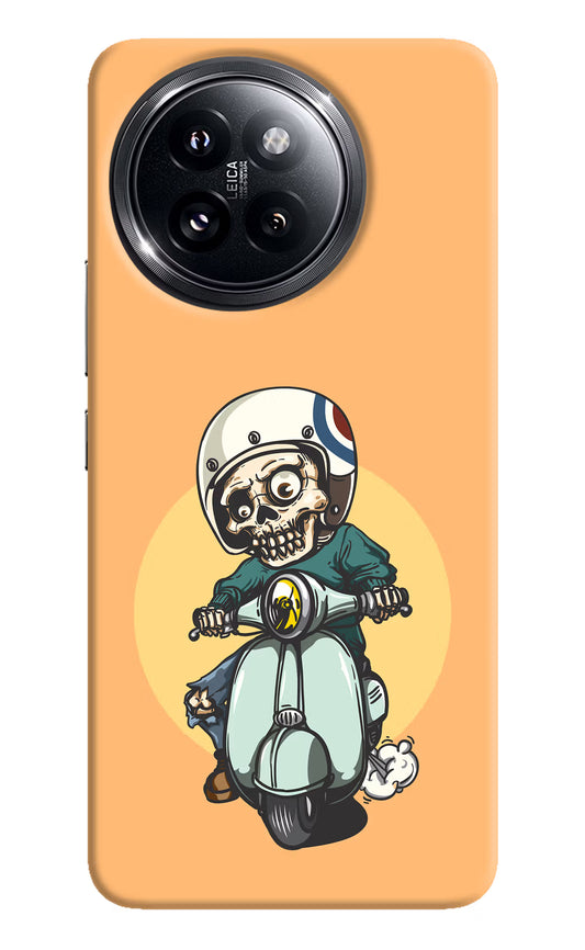Undead Biker Xiaomi 14 Civi Hard Case Back Cover by Casekaro