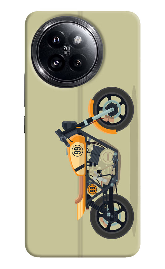 Vertical Speedster Xiaomi 14 Civi Hard Case Back Cover by Casekaro