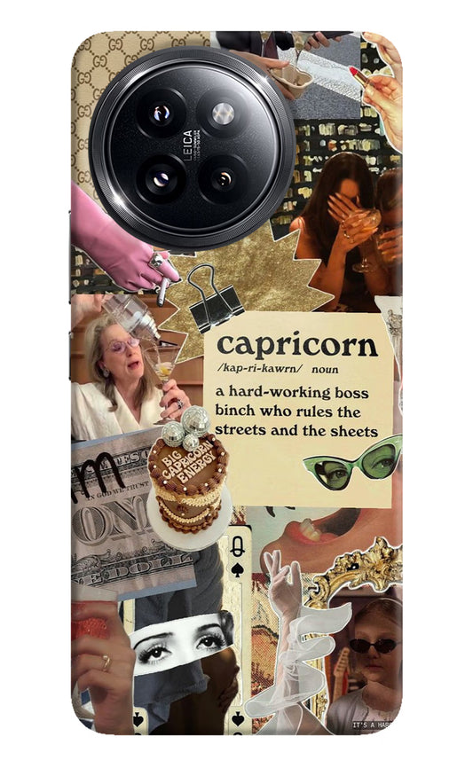 Capricorn Zodiac Xiaomi 14 Civi Hard Case Back Cover by Casekaro
