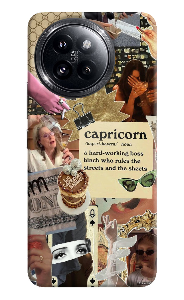 Capricorn Zodiac Xiaomi 14 Civi Hard Case Back Cover by Casekaro