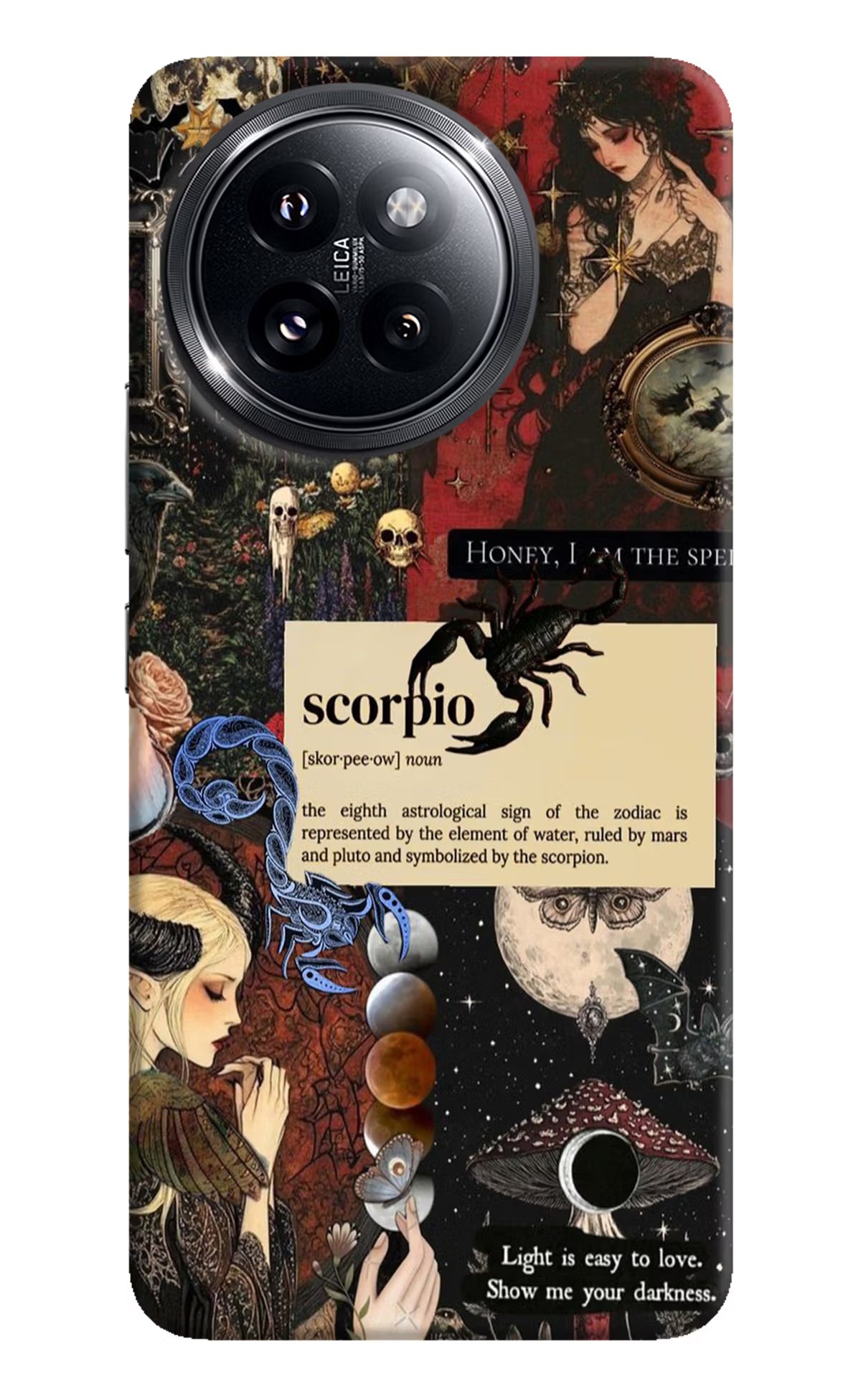 Scorpio Zodiac Xiaomi 14 Civi Hard Case Back Cover by Casekaro