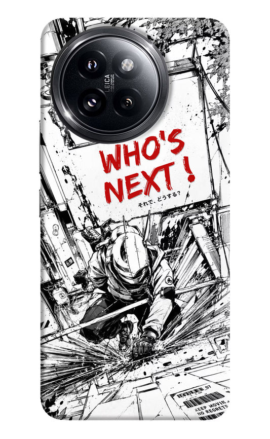 Who's Next Xiaomi 14 Civi Hard Case Back Cover by Casekaro