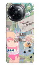 Studio Ghibli Xiaomi 14 Civi Hard Case Back Cover by Casekaro
