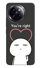 You're Right Xiaomi 14 Civi Hard Case Back Cover by Casekaro