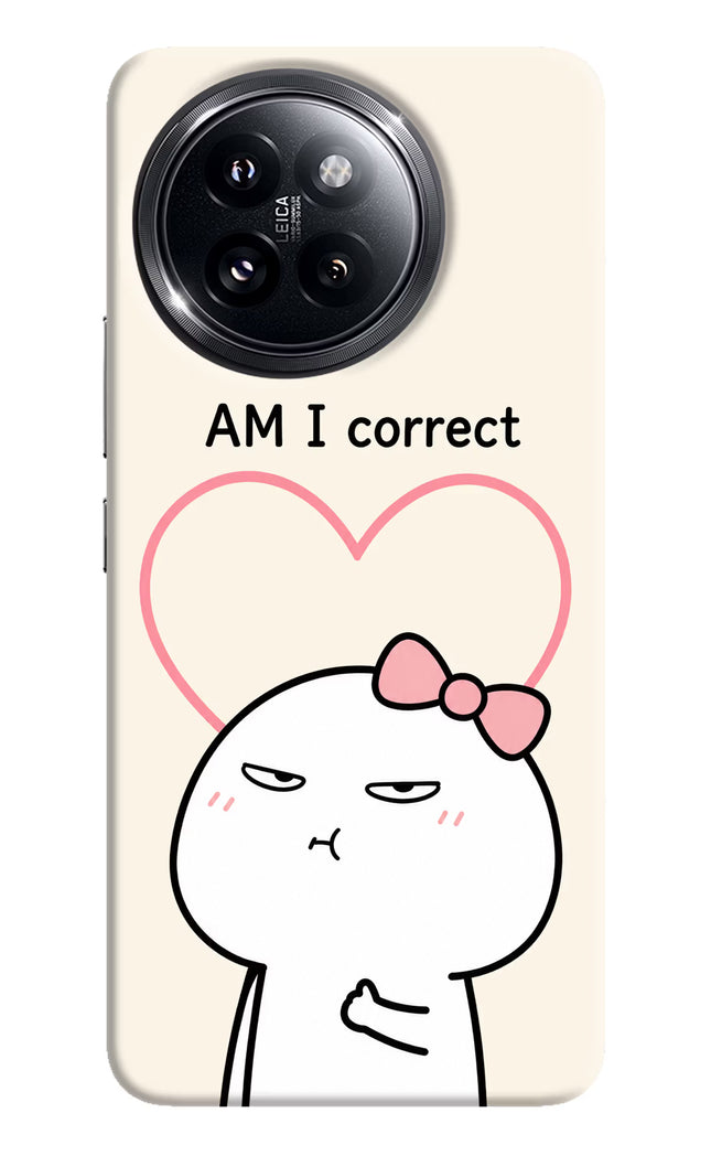 Always Right Xiaomi 14 Civi Hard Case Back Cover by Casekaro