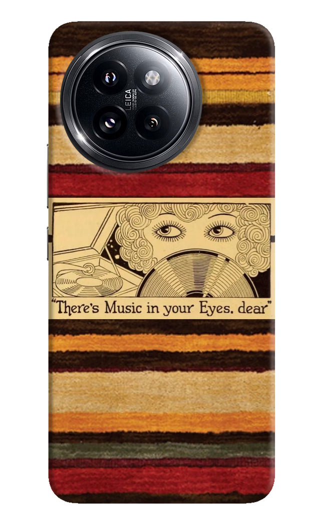 Vinyl Stripes Xiaomi 14 Civi Hard Case Back Cover by Casekaro