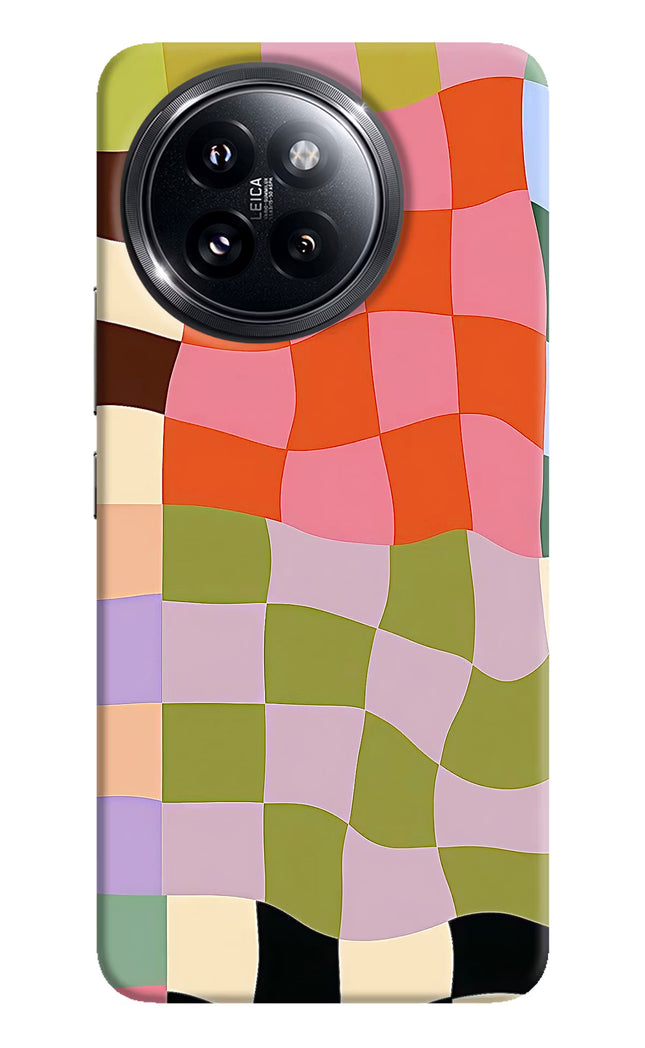 Wavy Grid Xiaomi 14 Civi Hard Case Back Cover by Casekaro