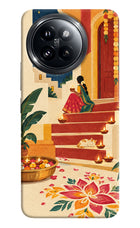 Diwali Rangoli Xiaomi 14 Civi Hard Case Back Cover by Casekaro