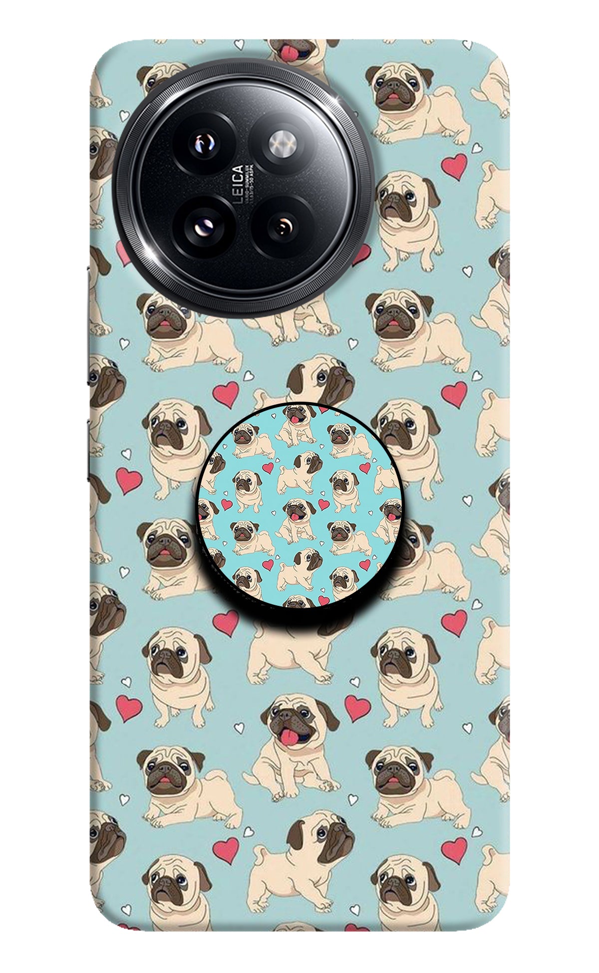 Pug Dog Xiaomi 14 Civi Pop Case