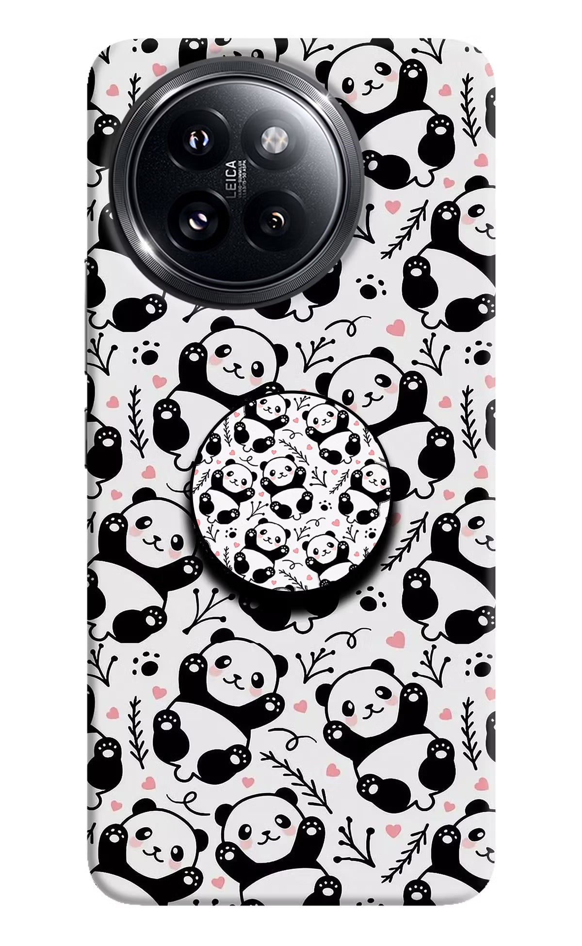 Cute Panda Xiaomi 14 Civi Pop Case by Casekaro