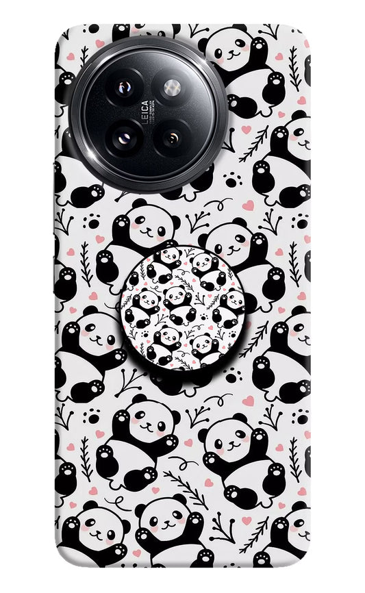 Cute Panda Xiaomi 14 Civi Pop Case by Casekaro
